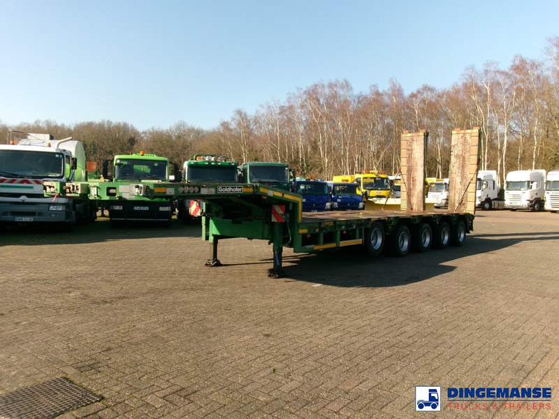 Goldhofer 5-axle semi-lowbed trailer 80 t ext. - 저하대 세미 트레일러 : 사진 1 Goldhofer 5-axle semi-lowbed trailer 80 t ext. - 저하대 세미 트레일러 : 사진 1