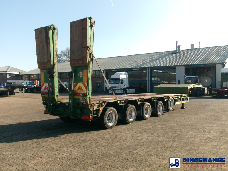 Goldhofer 5-axle semi-lowbed trailer 80 t ext. - 저하대 세미 트레일러 : 사진 4 Goldhofer 5-axle semi-lowbed trailer 80 t ext. - 저하대 세미 트레일러 : 사진 4