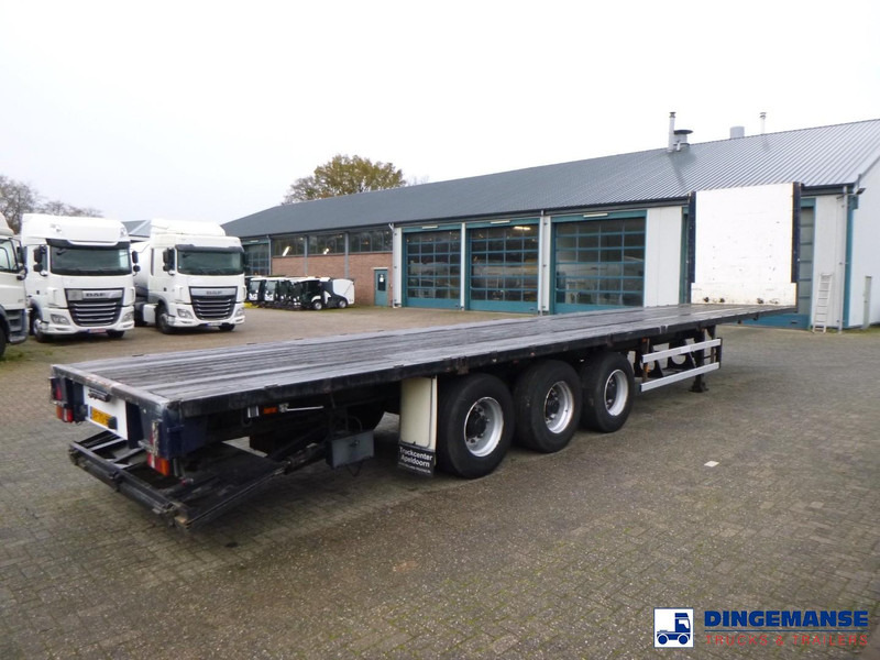 Groenewegen 3-axle platform trailer DRO-12-27 39 t - 드롭사이드/ 플랫베드 세미 트레일러 : 사진 4 Groenewegen 3-axle platform trailer DRO-12-27 39 t - 드롭사이드/ 플랫베드 세미 트레일러 : 사진 4