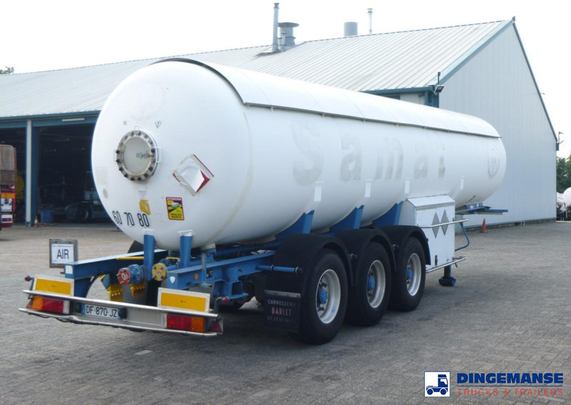 Guhur Low-pressure gas tank steel 31.5 m3 / 10 bar (methyl chloride) - 유조 세미 트레일러 : 사진 3 Guhur Low-pressure gas tank steel 31.5 m3 / 10 bar (methyl chloride) - 유조 세미 트레일러 : 사진 3