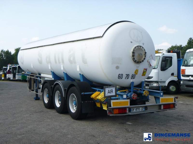 Guhur Low-pressure gas tank steel 31.5 m3 / 10 bar (methyl chloride) - 유조 세미 트레일러 : 사진 4 Guhur Low-pressure gas tank steel 31.5 m3 / 10 bar (methyl chloride) - 유조 세미 트레일러 : 사진 4