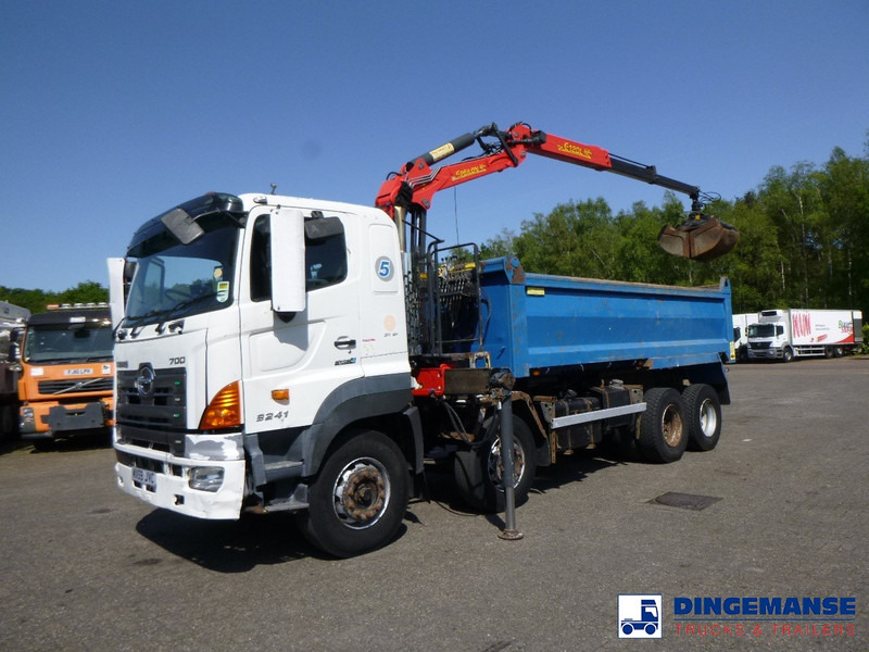 Hino FY1EUKA RHD + Palfinger E120L + grapple - 크레인 트럭 : 사진 5 Hino FY1EUKA RHD + Palfinger E120L + grapple - 크레인 트럭 : 사진 5