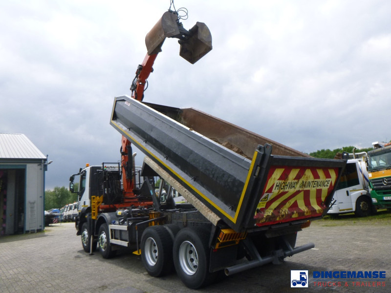 Iveco Trakker 360 Euro 6 8x4 RHD tipper + Atlas 130.2VGL - 크레인 트럭 : 사진 3 Iveco Trakker 360 Euro 6 8x4 RHD tipper + Atlas 130.2VGL - 크레인 트럭 : 사진 3