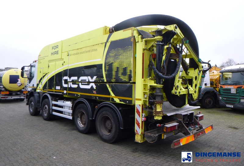 Iveco Trakker 450 8x4 MTS vacuum excavator / Saugbagger - 진공 흡입 트럭 : 사진 3 Iveco Trakker 450 8x4 MTS vacuum excavator / Saugbagger - 진공 흡입 트럭 : 사진 3
