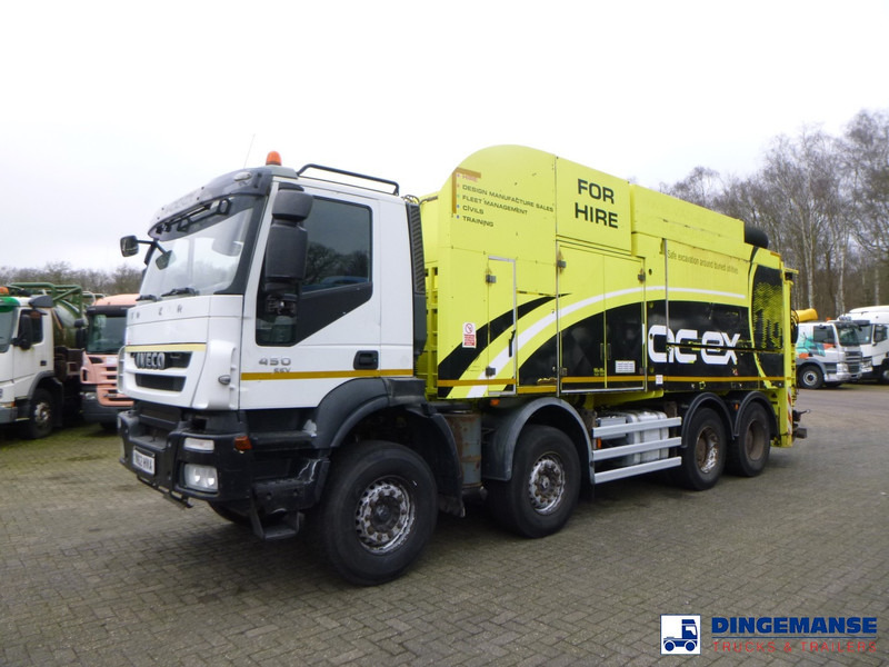 Iveco Trakker 450 8x4 MTS vacuum excavator / Saugbagger - 진공 흡입 트럭 : 사진 1 Iveco Trakker 450 8x4 MTS vacuum excavator / Saugbagger - 진공 흡입 트럭 : 사진 1