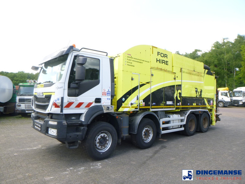 Iveco Trakker 500 8x4 MTS vacuum excavator / Saugbagger - 진공 흡입 트럭 : 사진 1 Iveco Trakker 500 8x4 MTS vacuum excavator / Saugbagger - 진공 흡입 트럭 : 사진 1