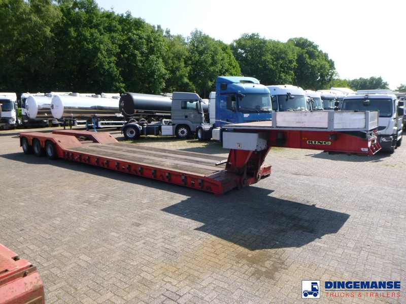 KING 3-axle lowbed trailer 70t - 저하대 세미 트레일러 : 사진 2 KING 3-axle lowbed trailer 70t - 저하대 세미 트레일러 : 사진 2