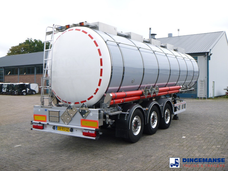 Kässbohrer Chemical tank inox L4BH 37.5 m3 / 1 comp - 유조 세미 트레일러 : 사진 4 Kässbohrer Chemical tank inox L4BH 37.5 m3 / 1 comp - 유조 세미 트레일러 : 사진 4