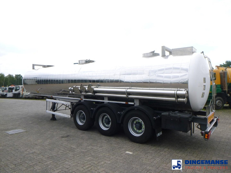 MAISONNEUVE Chemical ACID tank inox 22.4 m3 / 1 comp - 유조 세미 트레일러 : 사진 3 MAISONNEUVE Chemical ACID tank inox 22.4 m3 / 1 comp - 유조 세미 트레일러 : 사진 3