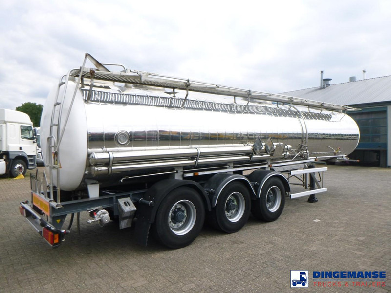 MAISONNEUVE Chemical ACID tank inox 22.4 m3 / 1 comp - 유조 세미 트레일러 : 사진 4 MAISONNEUVE Chemical ACID tank inox 22.4 m3 / 1 comp - 유조 세미 트레일러 : 사진 4
