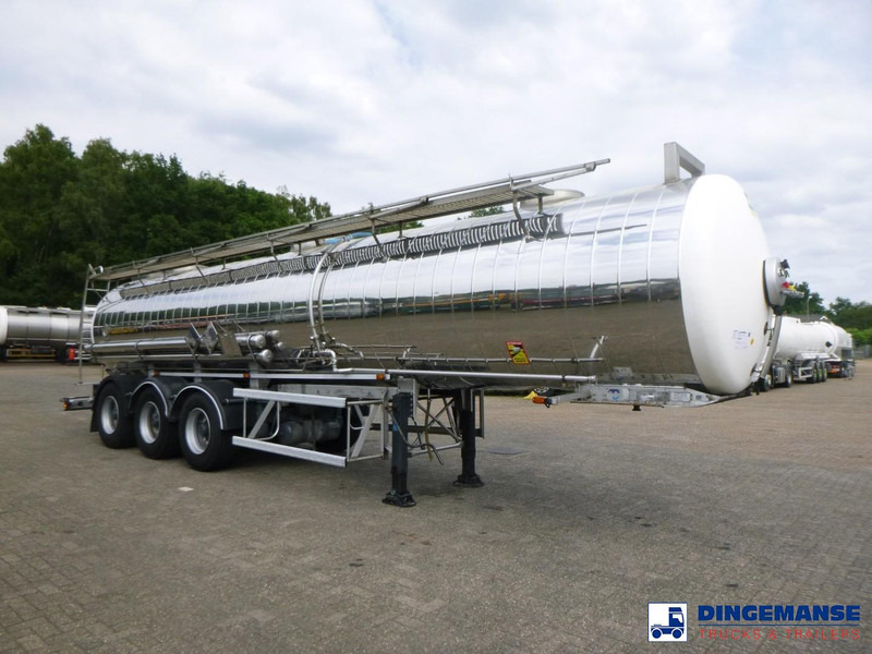MAISONNEUVE Chemical ACID tank inox 22.4 m3 / 1 comp - 유조 세미 트레일러 : 사진 2 MAISONNEUVE Chemical ACID tank inox 22.4 m3 / 1 comp - 유조 세미 트레일러 : 사진 2