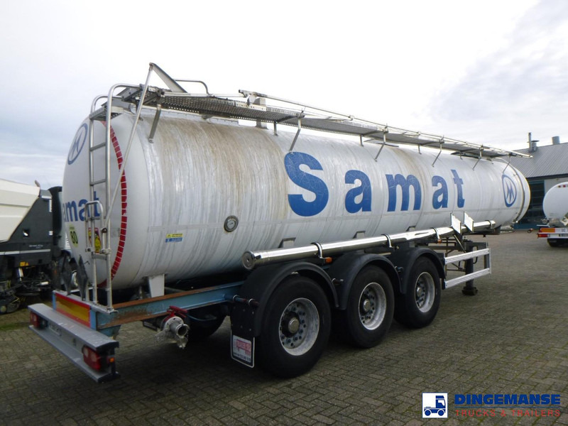 MAISONNEUVE Chemical ACID tank inox L4BH 22.4 m3 / 1 comp (caustic soda) - 유조 세미 트레일러 : 사진 4 MAISONNEUVE Chemical ACID tank inox L4BH 22.4 m3 / 1 comp (caustic soda) - 유조 세미 트레일러 : 사진 4