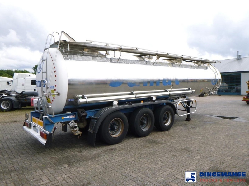 MAISONNEUVE Chemical tank inox 26 m3 / 1 comp - 유조 세미 트레일러 : 사진 4 MAISONNEUVE Chemical tank inox 26 m3 / 1 comp - 유조 세미 트레일러 : 사진 4