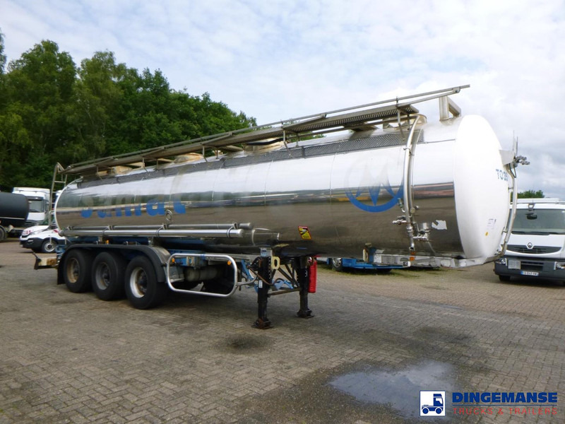 MAISONNEUVE Chemical tank inox 26 m3 / 1 comp - 유조 세미 트레일러 : 사진 2 MAISONNEUVE Chemical tank inox 26 m3 / 1 comp - 유조 세미 트레일러 : 사진 2