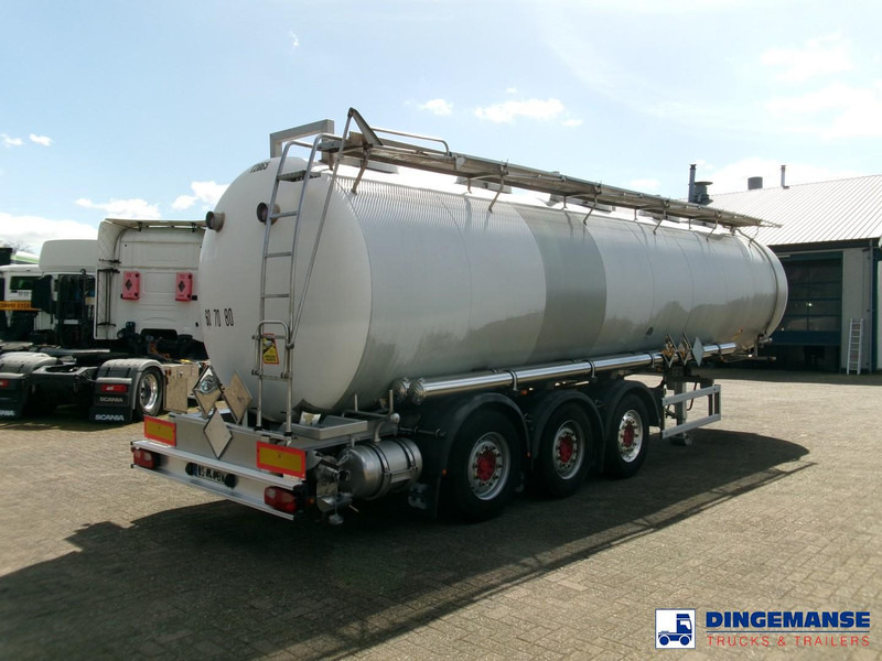 MAISONNEUVE Chemical tank inox L4BH 33.4 m3 / 1 comp - 유조 세미 트레일러 : 사진 3 MAISONNEUVE Chemical tank inox L4BH 33.4 m3 / 1 comp - 유조 세미 트레일러 : 사진 3