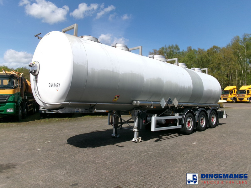 MAISONNEUVE Chemical tank inox L4BH 33.4 m3 / 1 comp - 유조 세미 트레일러 : 사진 1 MAISONNEUVE Chemical tank inox L4BH 33.4 m3 / 1 comp - 유조 세미 트레일러 : 사진 1