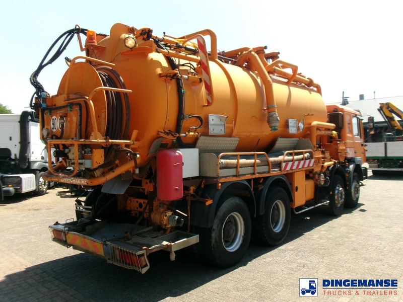 MAN 41.463 8x4 Euro 2 vacuum tank ADR 15 m3 / 2 comp - 진공 흡입 트럭 : 사진 4 MAN 41.463 8x4 Euro 2 vacuum tank ADR 15 m3 / 2 comp - 진공 흡입 트럭 : 사진 4