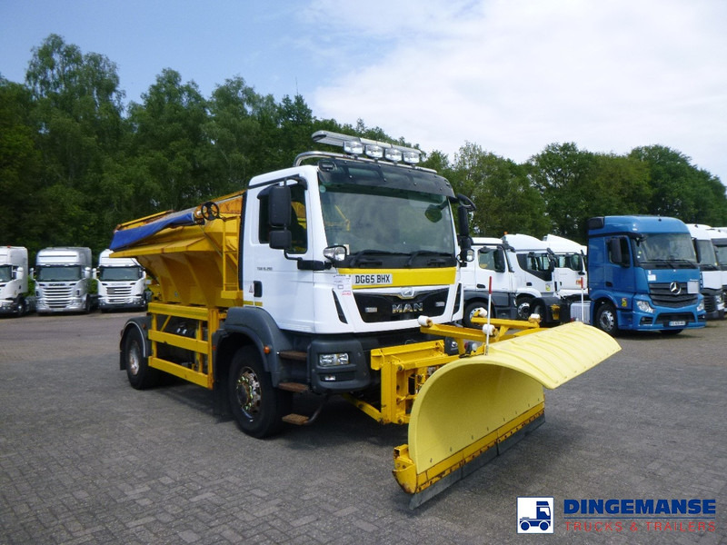 MAN TGM 18.290 4X4 RHD gritter / snow plough - 제설차량 : 사진 2 MAN TGM 18.290 4X4 RHD gritter / snow plough - 제설차량 : 사진 2