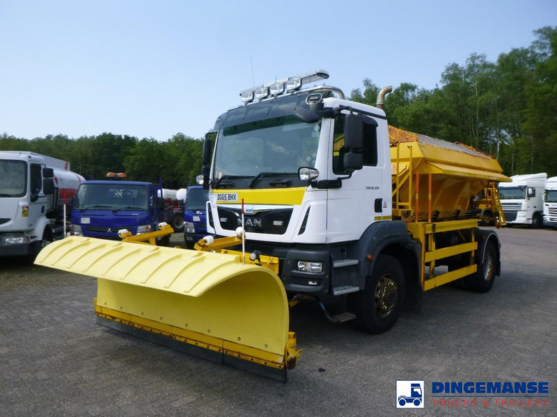 MAN TGM 18.290 4X4 RHD gritter / snow plough - 제설차량 : 사진 1 MAN TGM 18.290 4X4 RHD gritter / snow plough - 제설차량 : 사진 1