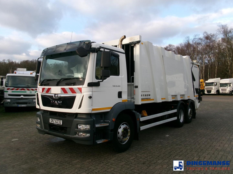 MAN TGM 26.320 6X2 Euro 6 RHD Faun refuse truck - 쓰레기차 : 사진 1 MAN TGM 26.320 6X2 Euro 6 RHD Faun refuse truck - 쓰레기차 : 사진 1