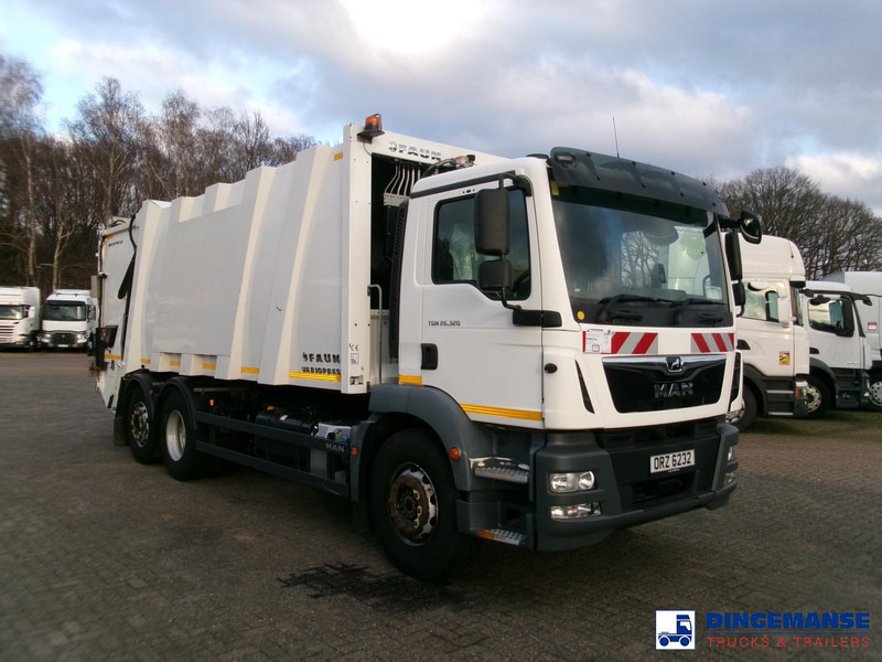 MAN TGM 26.320 6X2 Euro 6 RHD Faun refuse truck - 쓰레기차 : 사진 2 MAN TGM 26.320 6X2 Euro 6 RHD Faun refuse truck - 쓰레기차 : 사진 2