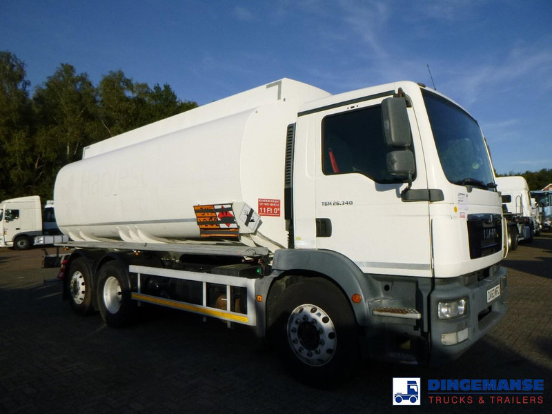 MAN TGM 26.340 6X2 RHD fuel tank 21 m3 / 5 comp - 유조트럭 : 사진 2 MAN TGM 26.340 6X2 RHD fuel tank 21 m3 / 5 comp - 유조트럭 : 사진 2