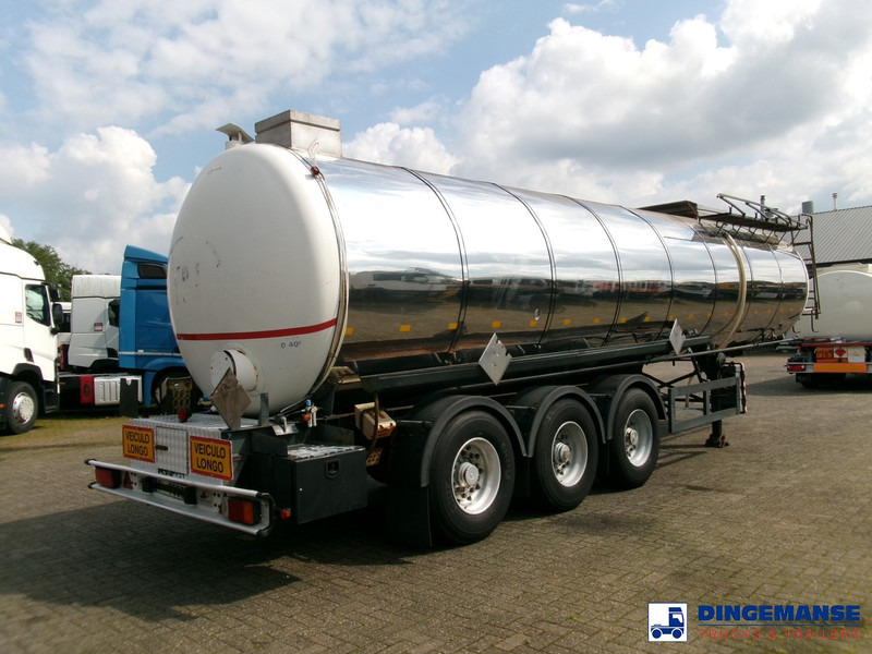 METALOVOUGA Bitumen / heavy oil tank inox 29 m3 / 1 comp - 유조 세미 트레일러 : 사진 4 METALOVOUGA Bitumen / heavy oil tank inox 29 m3 / 1 comp - 유조 세미 트레일러 : 사진 4