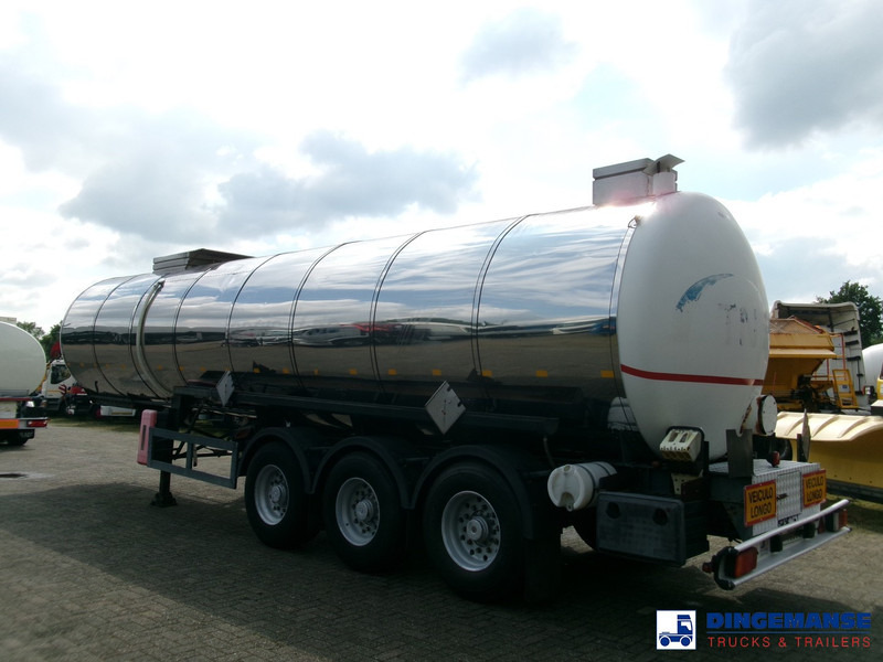 METALOVOUGA Bitumen / heavy oil tank inox 29 m3 / 1 comp - 유조 세미 트레일러 : 사진 3 METALOVOUGA Bitumen / heavy oil tank inox 29 m3 / 1 comp - 유조 세미 트레일러 : 사진 3