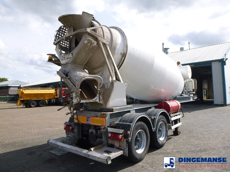 MOL Cifa mixer trailer 12 m3 - 콘크리트 믹서 세미 트레일러 : 사진 3 MOL Cifa mixer trailer 12 m3 - 콘크리트 믹서 세미 트레일러 : 사진 3