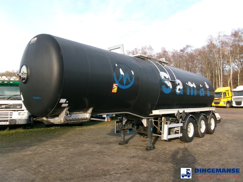Magyar Bitumen tank inox 29.5 m3 / 1 comp + pump / ADR 13/12/2023 - 유조 세미 트레일러 : 사진 1 Magyar Bitumen tank inox 29.5 m3 / 1 comp + pump / ADR 13/12/2023 - 유조 세미 트레일러 : 사진 1