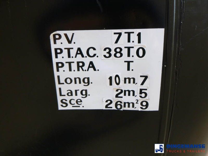 유조 세미 트레일러 Magyar Bitumen tank inox L1.5BN 32 m3 / 1 comp + ADR : 사진 11 유조 세미 트레일러 Magyar Bitumen tank inox L1.5BN 32 m3 / 1 comp + ADR : 사진 11