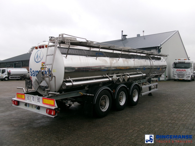 Magyar Chemical tank inox 22.5 m3 / 1 comp ADR 29-05-2024 - 유조 세미 트레일러 : 사진 4 Magyar Chemical tank inox 22.5 m3 / 1 comp ADR 29-05-2024 - 유조 세미 트레일러 : 사진 4