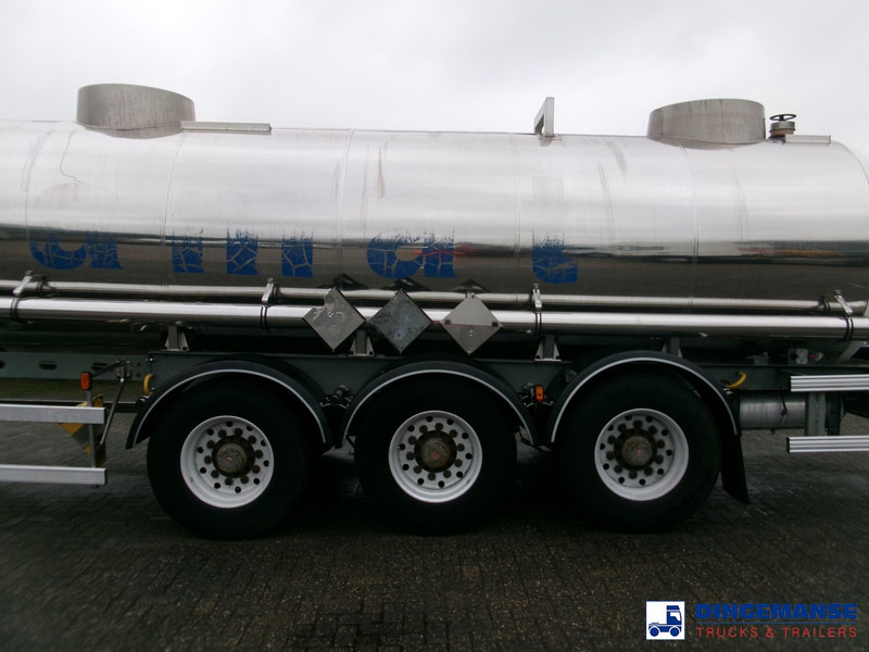Magyar Chemical tank inox 22.5 m3 / 1 comp ADR 29-05-2024 - 유조 세미 트레일러 : 사진 5 Magyar Chemical tank inox 22.5 m3 / 1 comp ADR 29-05-2024 - 유조 세미 트레일러 : 사진 5