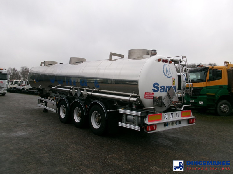 Magyar Chemical tank inox 22.5 m3 / 1 comp ADR 29-05-2024 - 유조 세미 트레일러 : 사진 3 Magyar Chemical tank inox 22.5 m3 / 1 comp ADR 29-05-2024 - 유조 세미 트레일러 : 사진 3