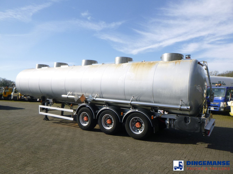 Magyar Chemical tank inox 32.5m3 / 1 comp - 유조 세미 트레일러 : 사진 3 Magyar Chemical tank inox 32.5m3 / 1 comp - 유조 세미 트레일러 : 사진 3