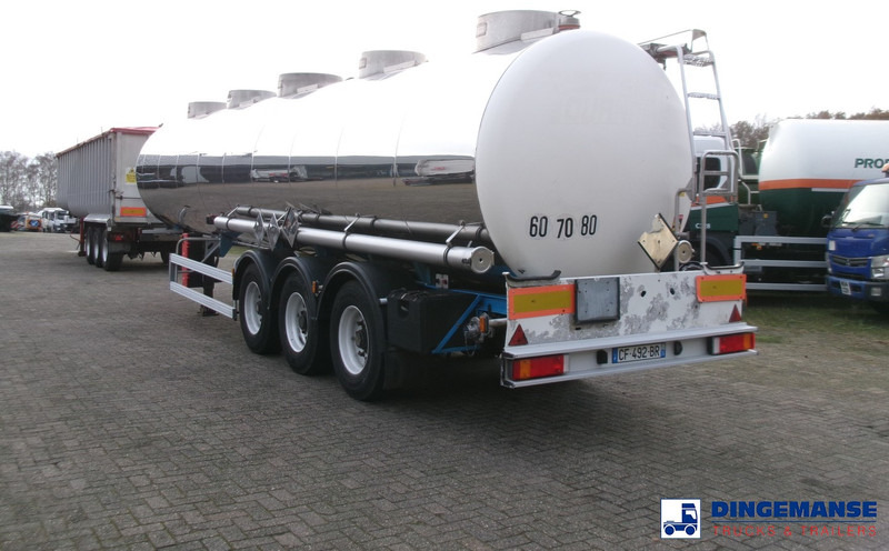 Magyar Chemical tank inox 32.5m3 / 1 comp - 유조 세미 트레일러 : 사진 4 Magyar Chemical tank inox 32.5m3 / 1 comp - 유조 세미 트레일러 : 사진 4