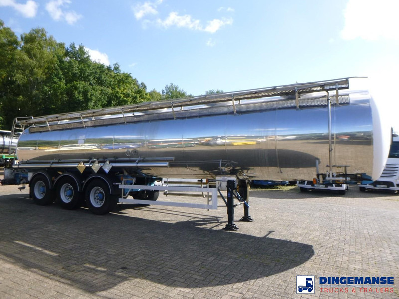 Magyar Chemical tank inox 33 m3 / 1 comp - 유조 세미 트레일러 : 사진 2 Magyar Chemical tank inox 33 m3 / 1 comp - 유조 세미 트레일러 : 사진 2