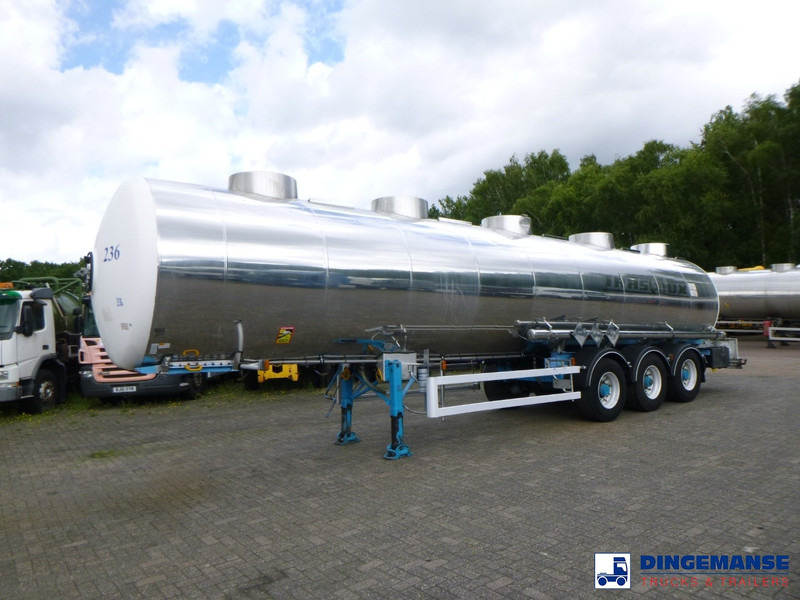 Magyar Chemical tank inox 33 m3 / 1 comp - 유조 세미 트레일러 : 사진 1 Magyar Chemical tank inox 33 m3 / 1 comp - 유조 세미 트레일러 : 사진 1