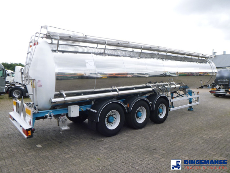 Magyar Chemical tank inox 33 m3 / 1 comp - 유조 세미 트레일러 : 사진 4 Magyar Chemical tank inox 33 m3 / 1 comp - 유조 세미 트레일러 : 사진 4