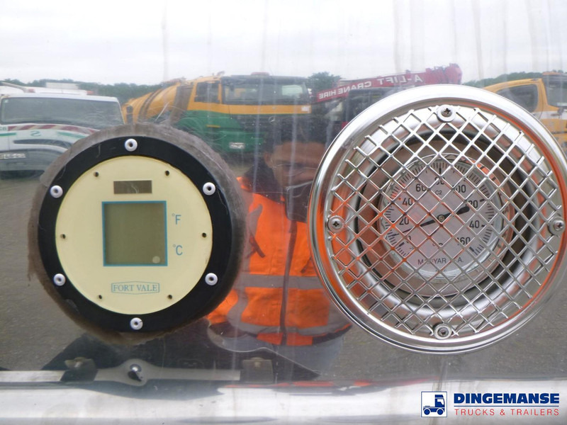 유조 세미 트레일러 Magyar Chemical tank inox 33 m3 / 1 comp : 사진 12