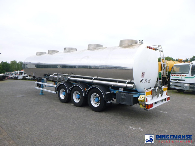 Magyar Chemical tank inox 33 m3 / 1 comp - 유조 세미 트레일러 : 사진 3 Magyar Chemical tank inox 33 m3 / 1 comp - 유조 세미 트레일러 : 사진 3