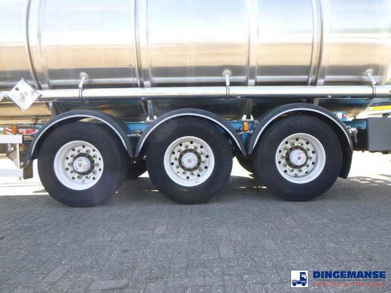 Magyar Chemical tank inox 40.5 m3 / 3 comp - 유조 세미 트레일러 : 사진 4 Magyar Chemical tank inox 40.5 m3 / 3 comp - 유조 세미 트레일러 : 사진 4