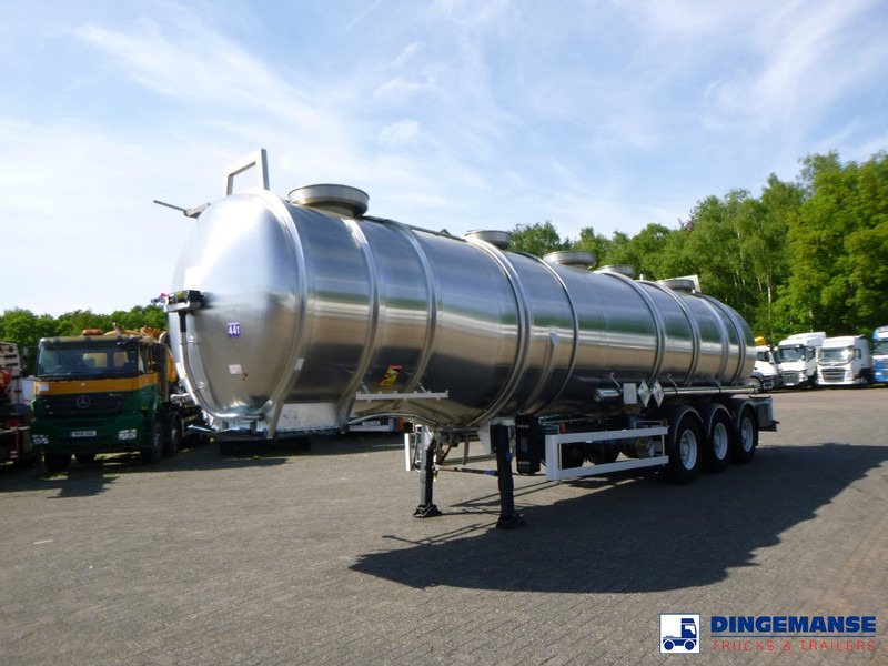 Magyar Chemical tank inox 40.5 m3 / 3 comp - 유조 세미 트레일러 : 사진 1 Magyar Chemical tank inox 40.5 m3 / 3 comp - 유조 세미 트레일러 : 사진 1