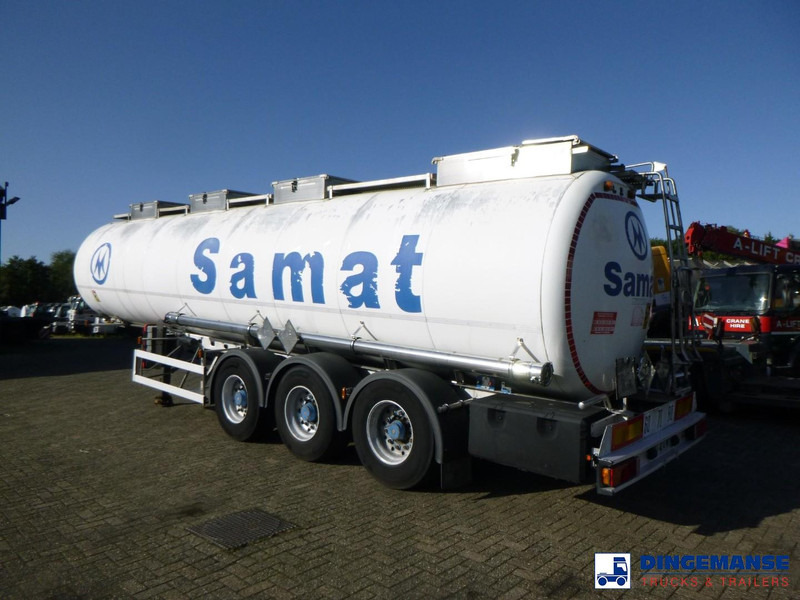 Magyar Chemical tank inox L4BH 29.8 m3 / 1 comp - 유조 세미 트레일러 : 사진 3 Magyar Chemical tank inox L4BH 29.8 m3 / 1 comp - 유조 세미 트레일러 : 사진 3