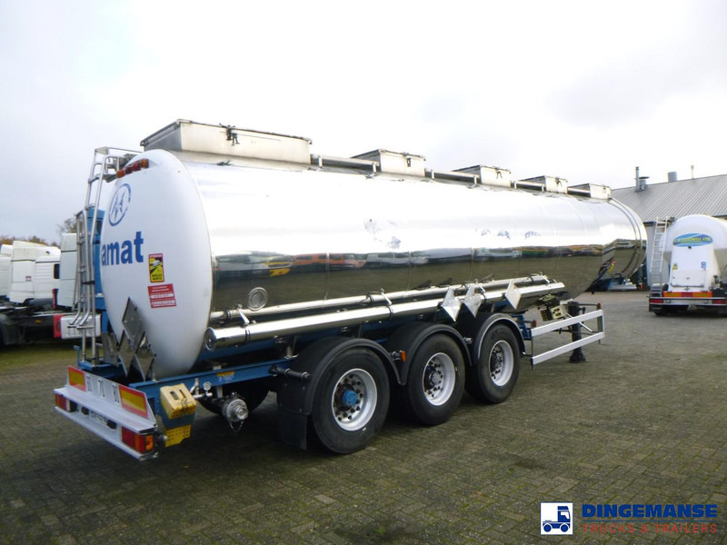 Magyar Chemical tank inox L4BH 32.8 m3 / 1 comp - 유조 세미 트레일러 : 사진 4 Magyar Chemical tank inox L4BH 32.8 m3 / 1 comp - 유조 세미 트레일러 : 사진 4