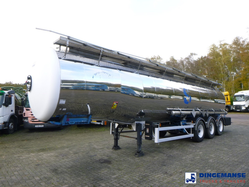 Magyar Chemical tank inox L4BH 32.8 m3 / 1 comp - 유조 세미 트레일러 : 사진 1 Magyar Chemical tank inox L4BH 32.8 m3 / 1 comp - 유조 세미 트레일러 : 사진 1
