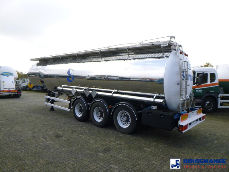 Magyar Chemical tank inox L4BH 32.8 m3 / 1 comp - 유조 세미 트레일러 : 사진 3 Magyar Chemical tank inox L4BH 32.8 m3 / 1 comp - 유조 세미 트레일러 : 사진 3