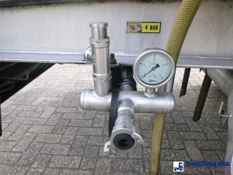 리스 Magyar Chemical tank inox L4BH 37.5 m3 / 4 comp ADR 26-03-2026 Magyar Chemical tank inox L4BH 37.5 m3 / 4 comp ADR 26-03-2026 : 사진 11
