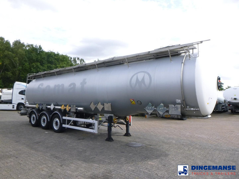 Magyar Chemical tank inox L4BH 37.5 m3 / 4 comp ADR 26-03-2026 - 유조 세미 트레일러 : 사진 2 Magyar Chemical tank inox L4BH 37.5 m3 / 4 comp ADR 26-03-2026 - 유조 세미 트레일러 : 사진 2