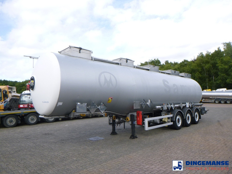 Magyar Chemical tank inox L4BH 37.5 m3 / 4 comp ADR 26-03-2026 - 유조 세미 트레일러 : 사진 1 Magyar Chemical tank inox L4BH 37.5 m3 / 4 comp ADR 26-03-2026 - 유조 세미 트레일러 : 사진 1